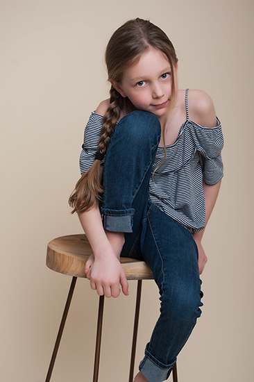 Fine art child portrait