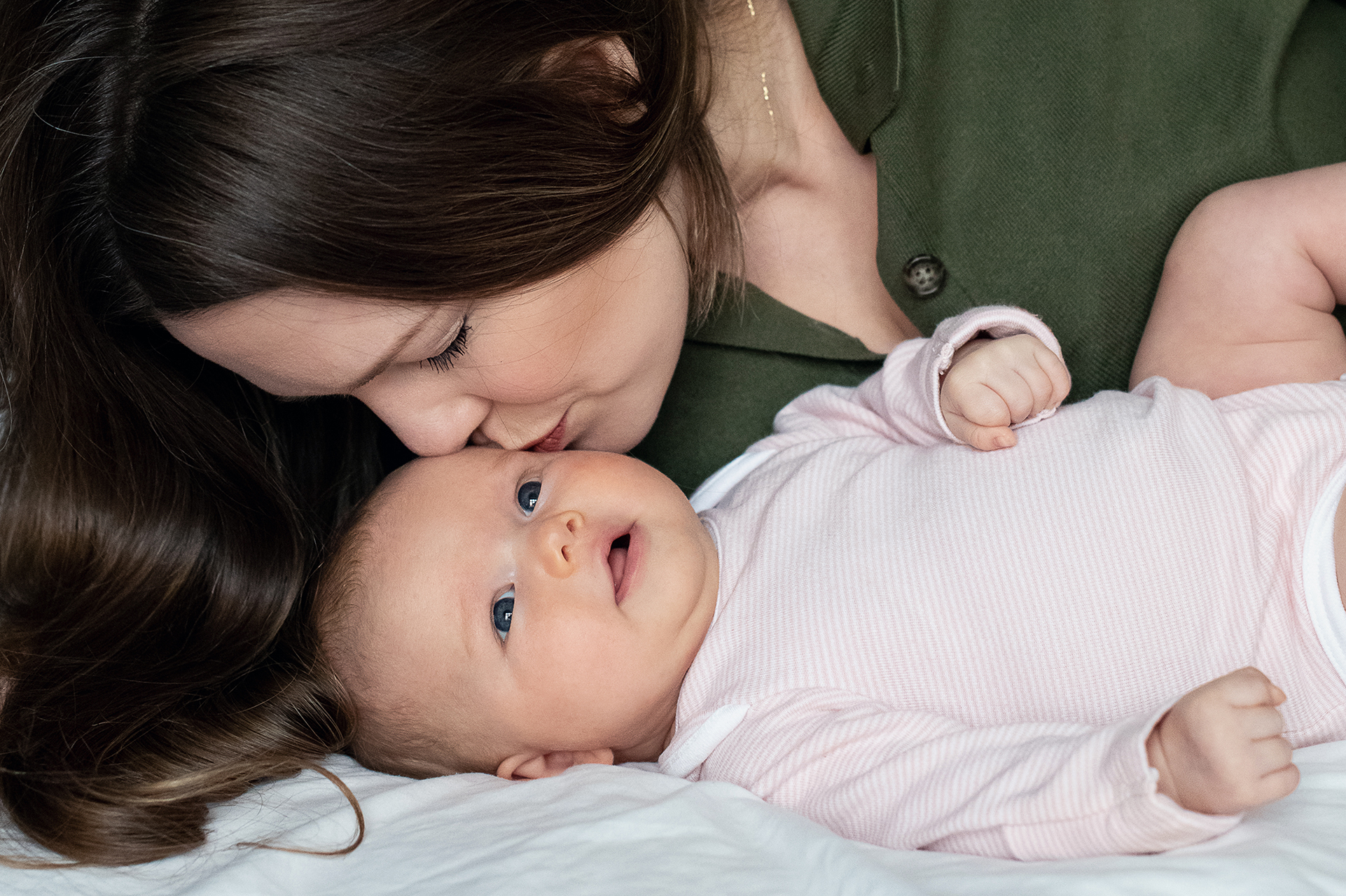 In home newborn photography